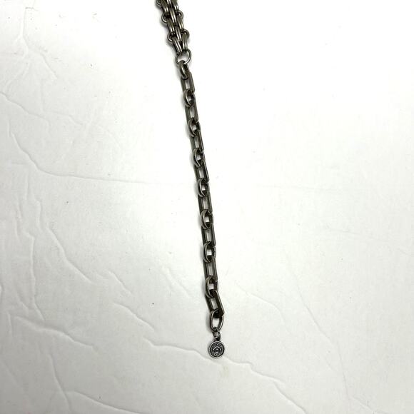 Silver and Bronze Toned Chain Belt NOSWT - Picture 4 of 5